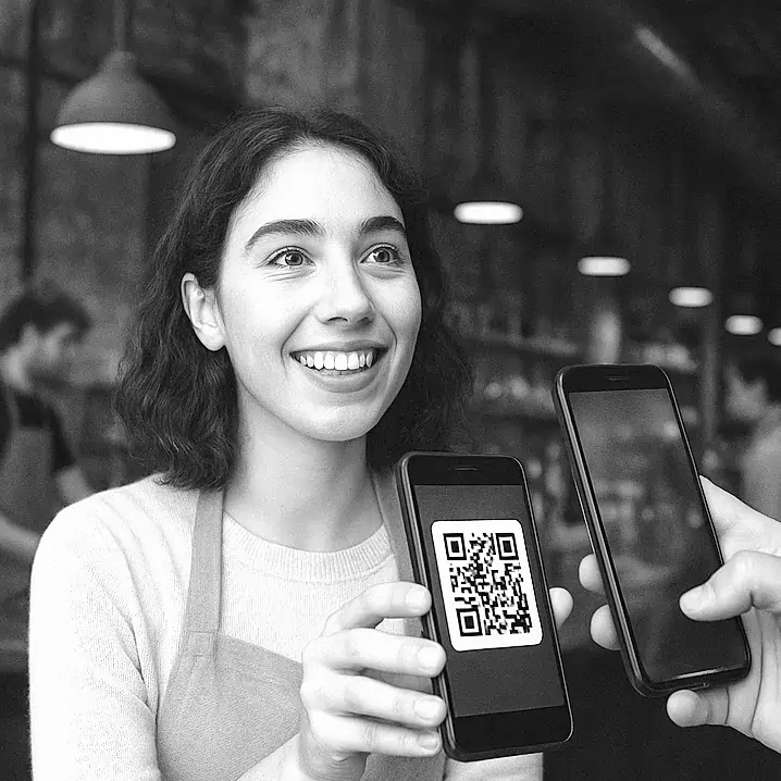 Stylized image representing Bitcoin adoption